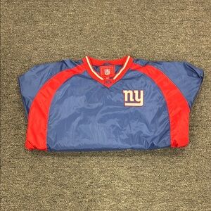 Men’s XXL NFL NY Giants Blue and Red Pullover